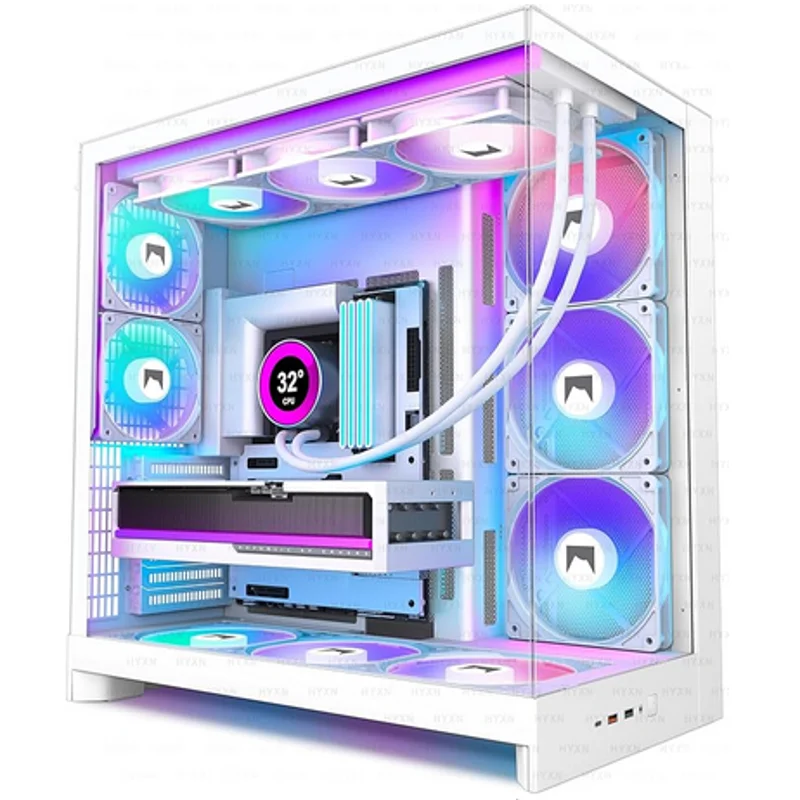 HYXN H2 ATX Case White