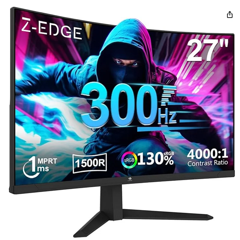 Z-Edge 27" Curved Gaming Monitor
